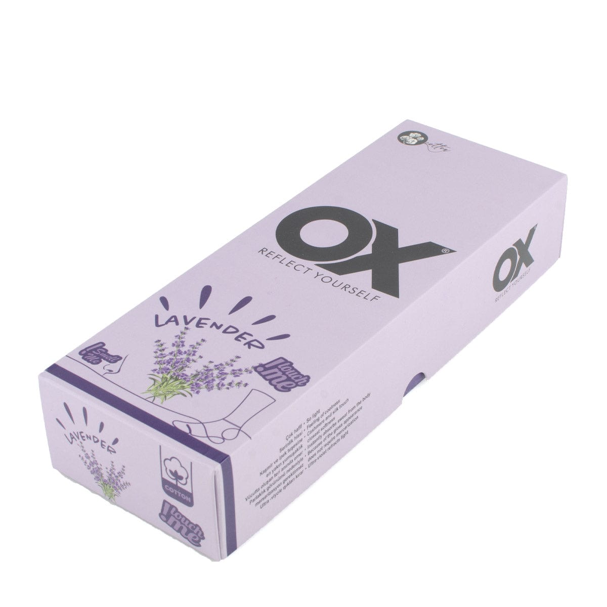 DARIS АКСЕСОАРИ 36-41 КОМПЛЕКТ АРОМАТИЗИРАНИ ДАМСКИ ЧОРАПИ LAVENDER