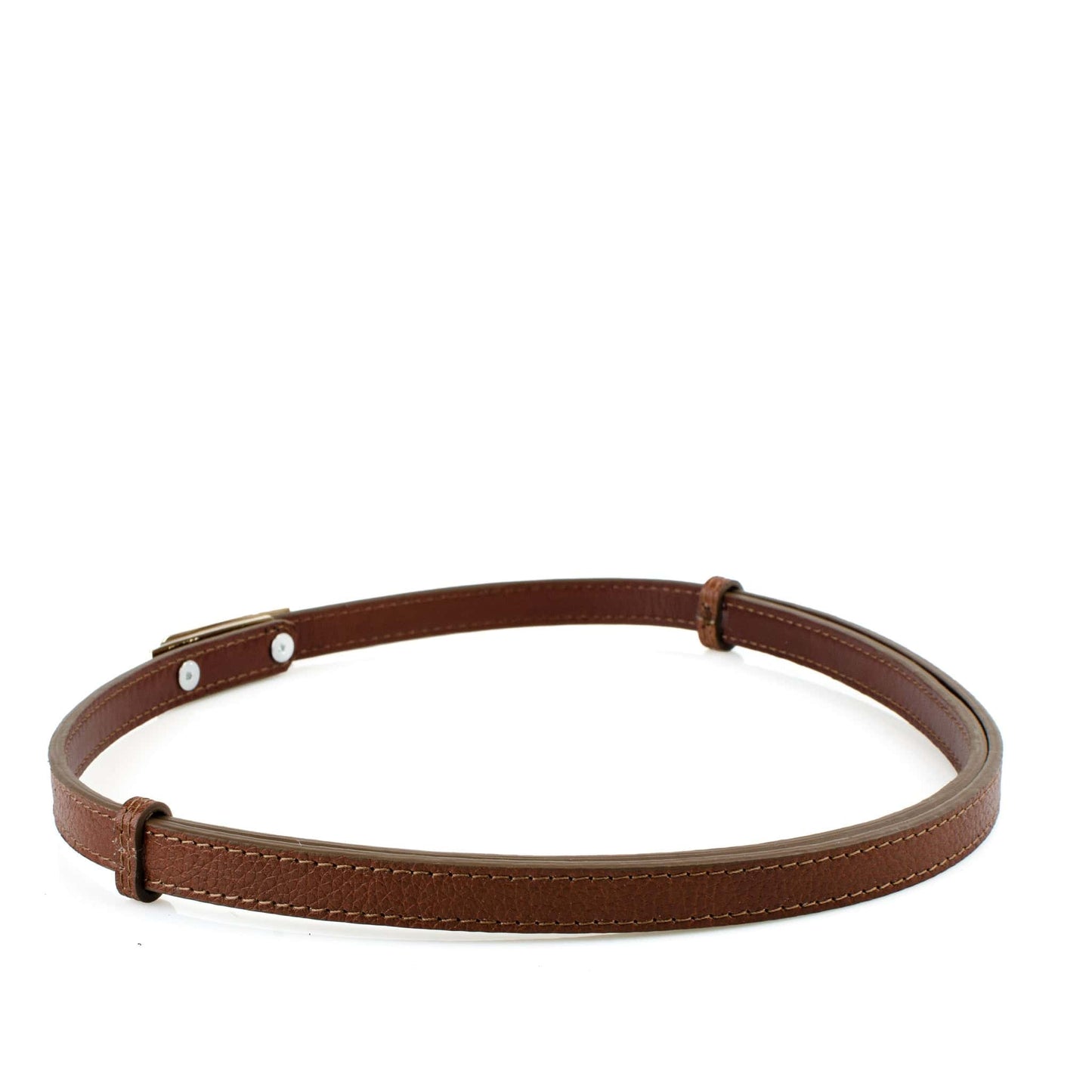 DARIS АКСЕСОАРИ кафяв Дамски колан от естествена кожа в кафяво