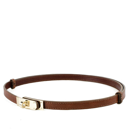 DARIS АКСЕСОАРИ кафяв Дамски колан от естествена кожа в кафяво