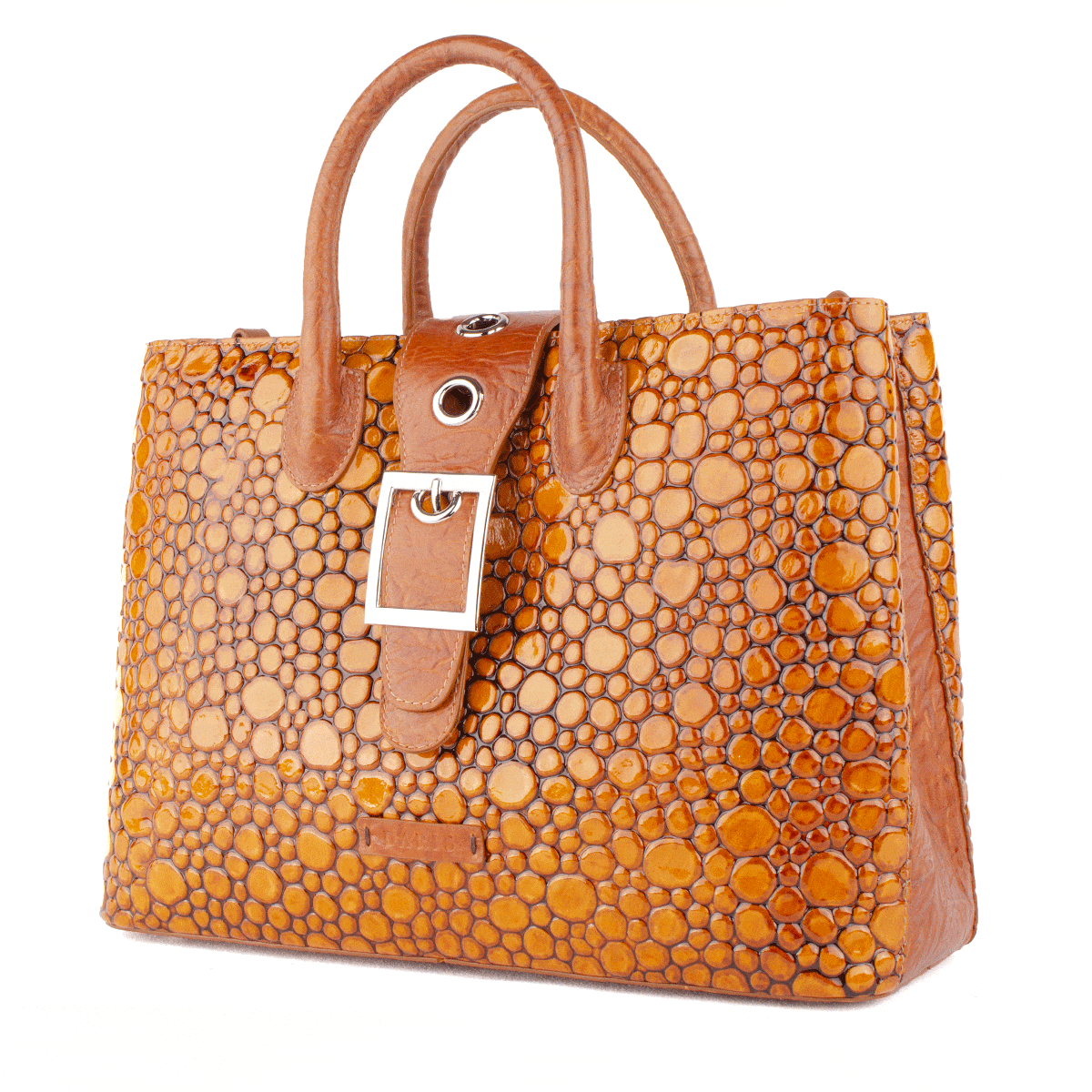 DARIS ЧАНТИ оранжев ДАМСКА ЧАНТА CLASSIC BAG