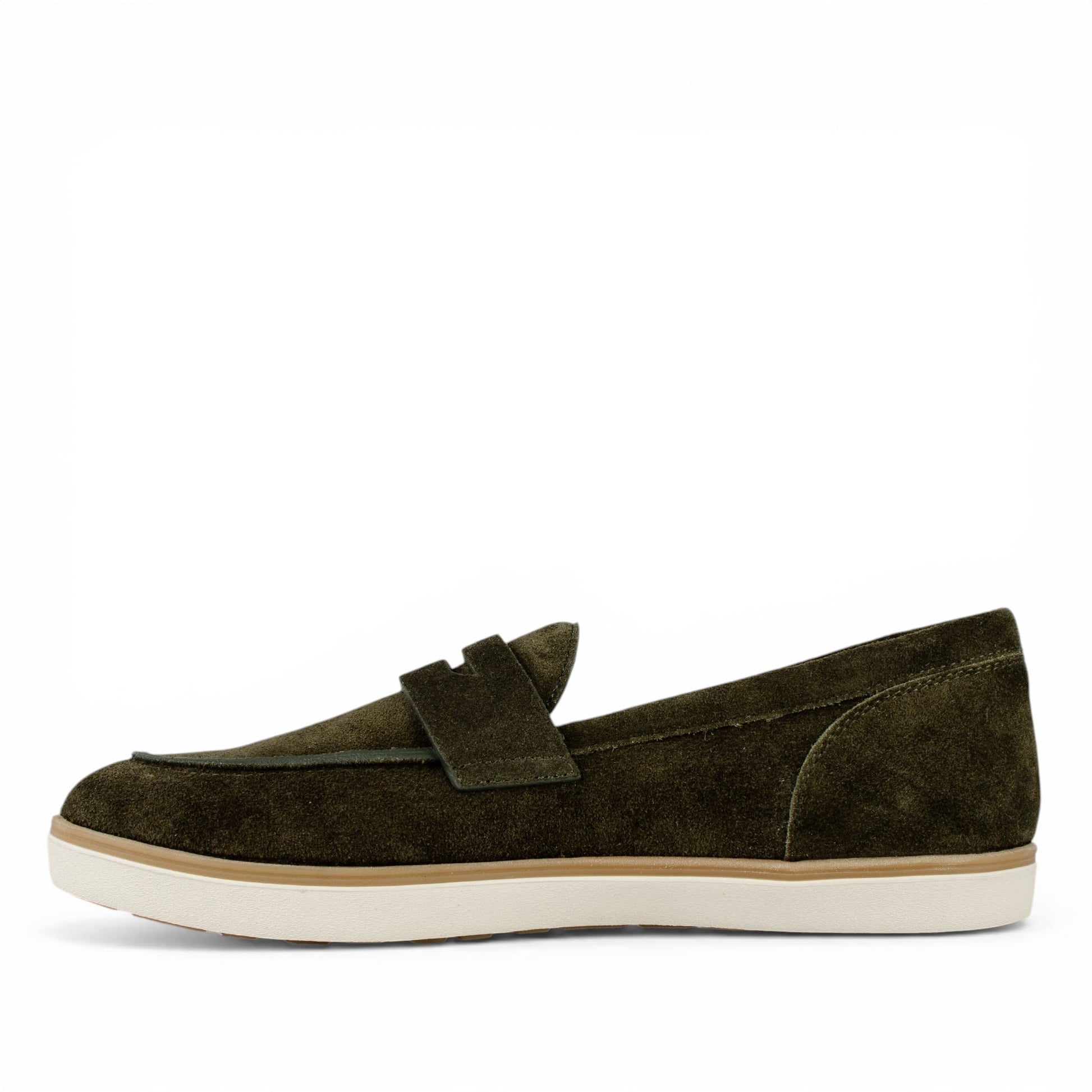DARIS МЪЖКИ ОБУВКИ Мъжки велурени мокасини в тъмнозелено 72125