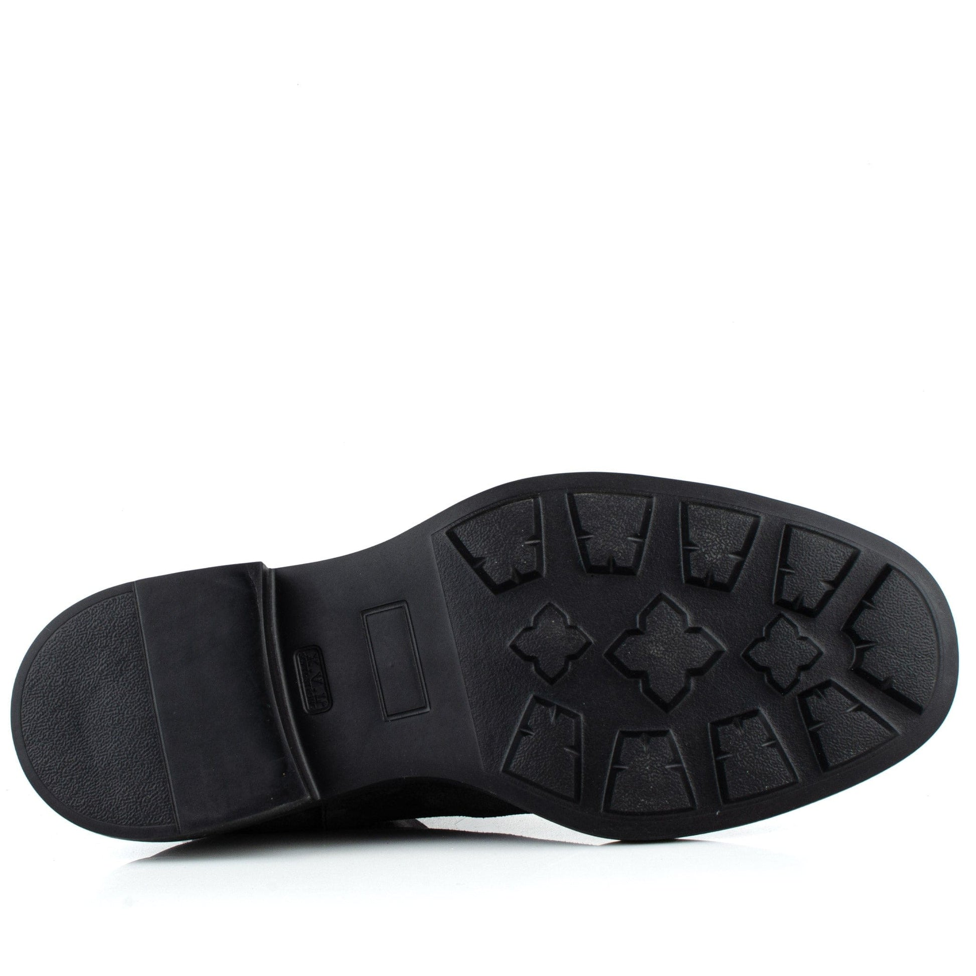 DARIS МЪЖКИ ОБУВКИ Мъжки елегантни велурени боти в тъмносиво с ластик 77512