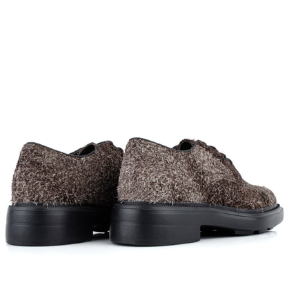 DARIS МЪЖКИ ОБУВКИ Мъжки елегантни велурени обувки в кафяво g067-1