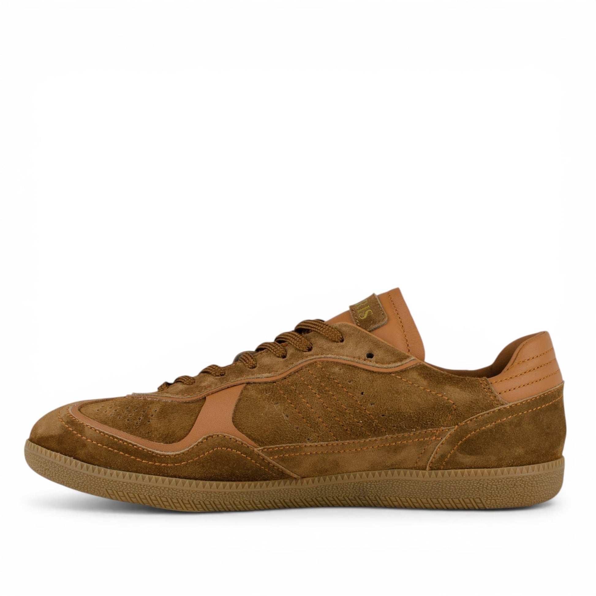 DARIS МЪЖКИ ОБУВКИ Мъжки велурени кецове в кафяво с ниска подметка G085