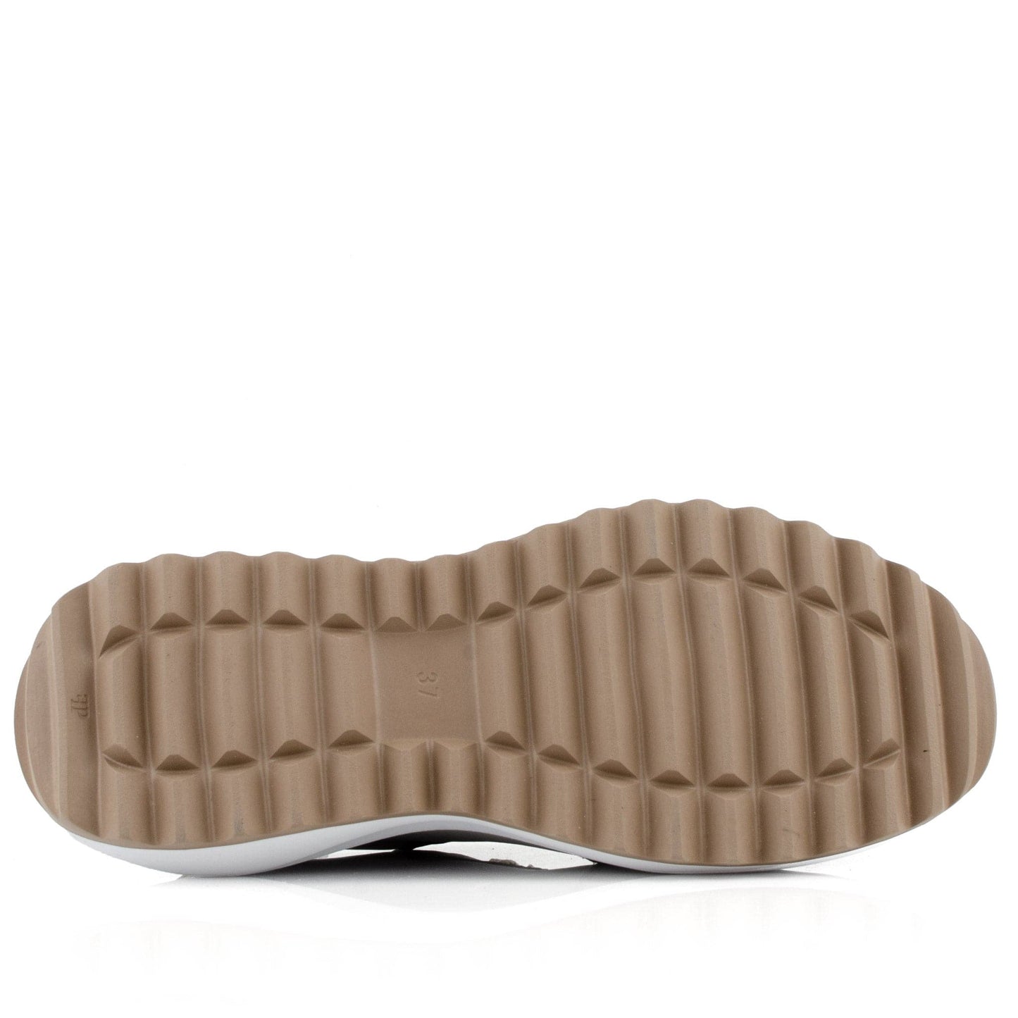 DARIS ДАМСКИ ОБУВКИ Дамски велурени боти в бежово с вълнена подпалата и камъни I001