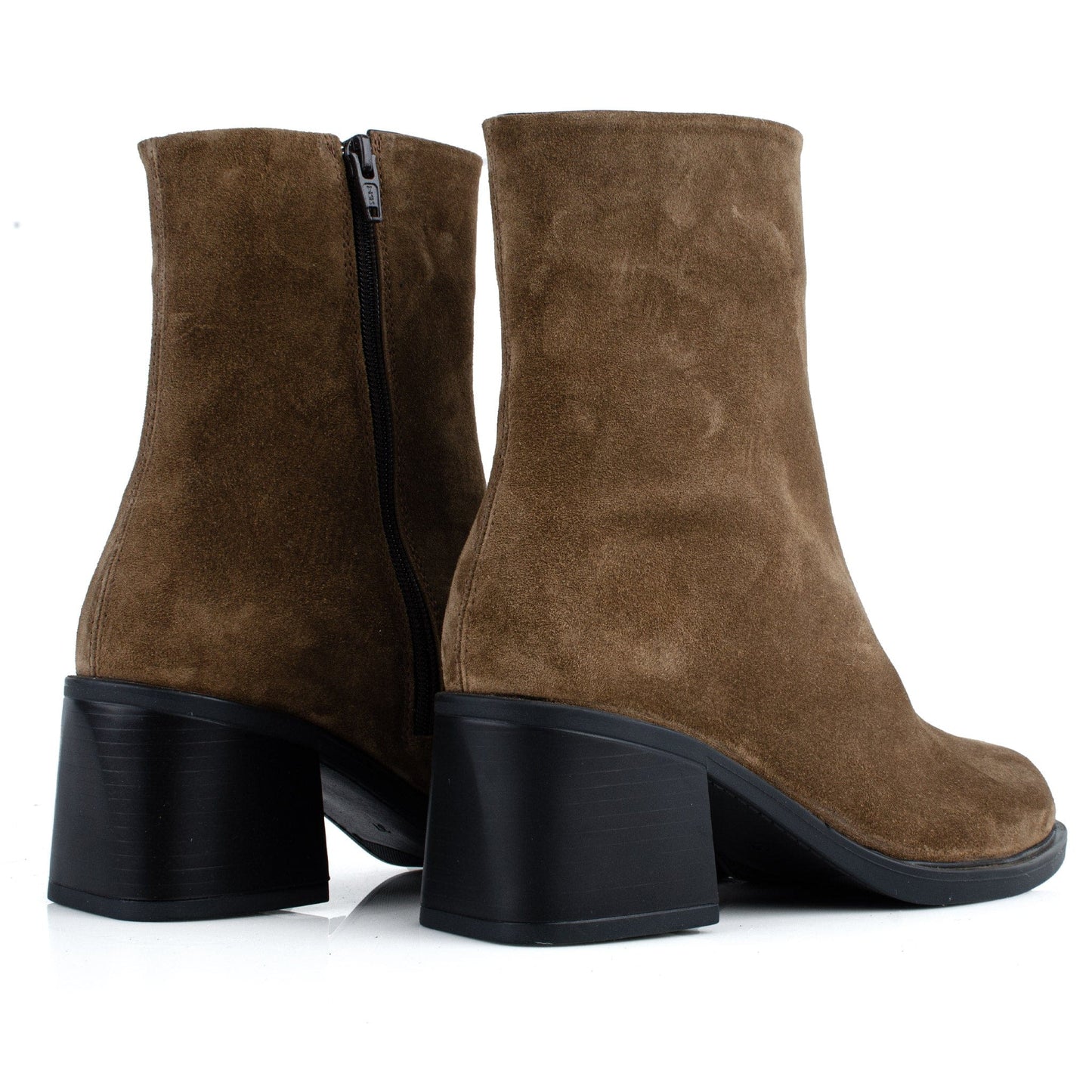 DARIS ДАМСКИ ОБУВКИ Дамски велурени боти в кафяво w630