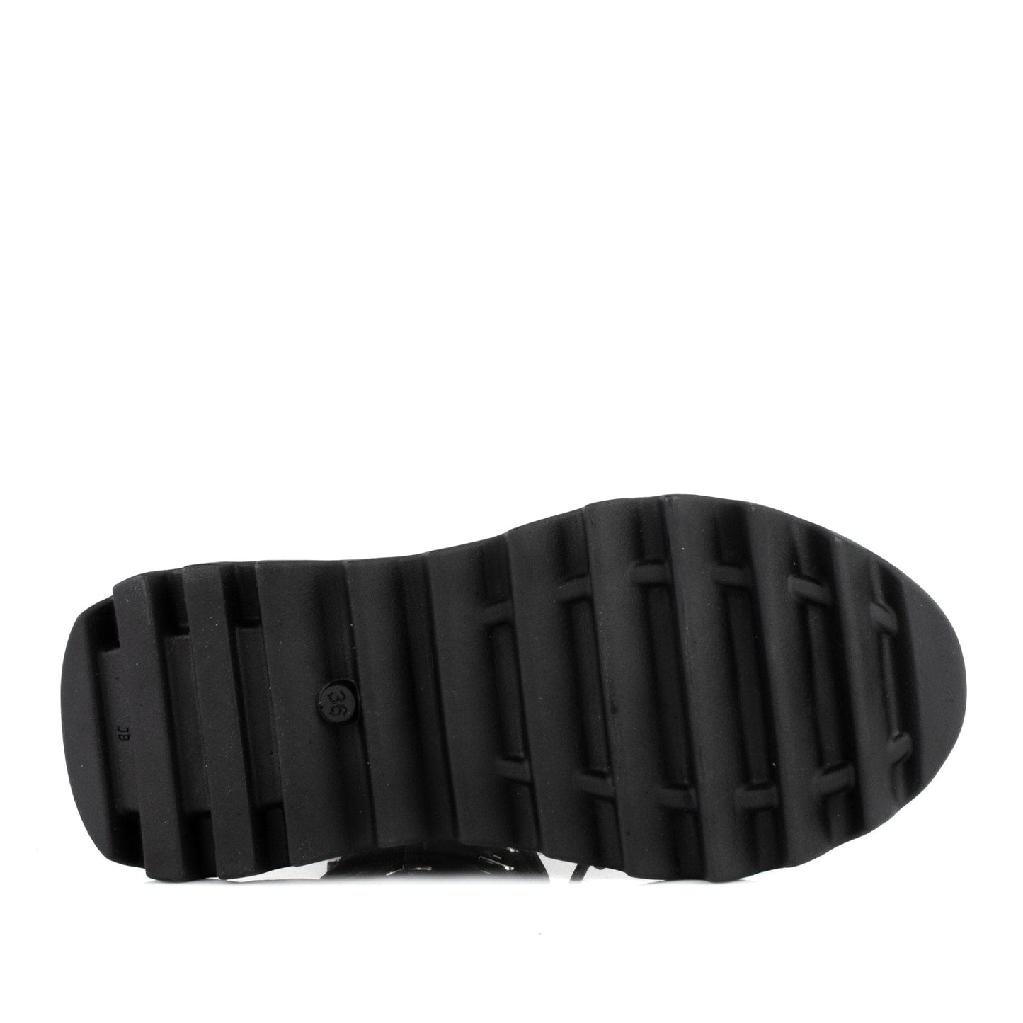 DARIS ДАМСКИ ОБУВКИ Дамски кожени спортни боти в черно w635