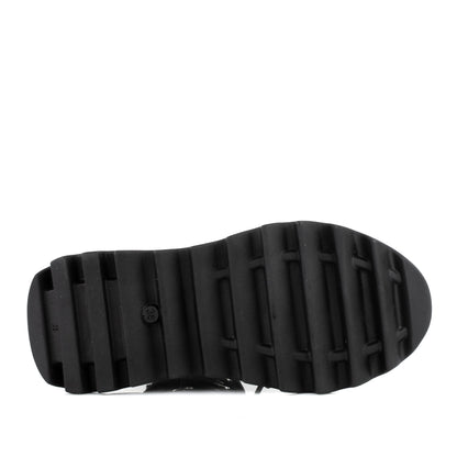 DARIS ДАМСКИ ОБУВКИ Дамски кожени спортни боти в черно w635