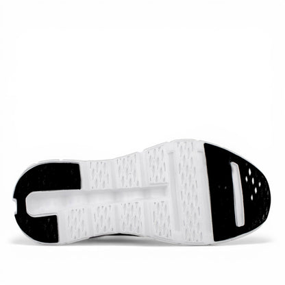 DARIS ДАМСКИ ОБУВКИ Олекотени дамски сникърси от еко кожа и текстил в черно и сребърно w645