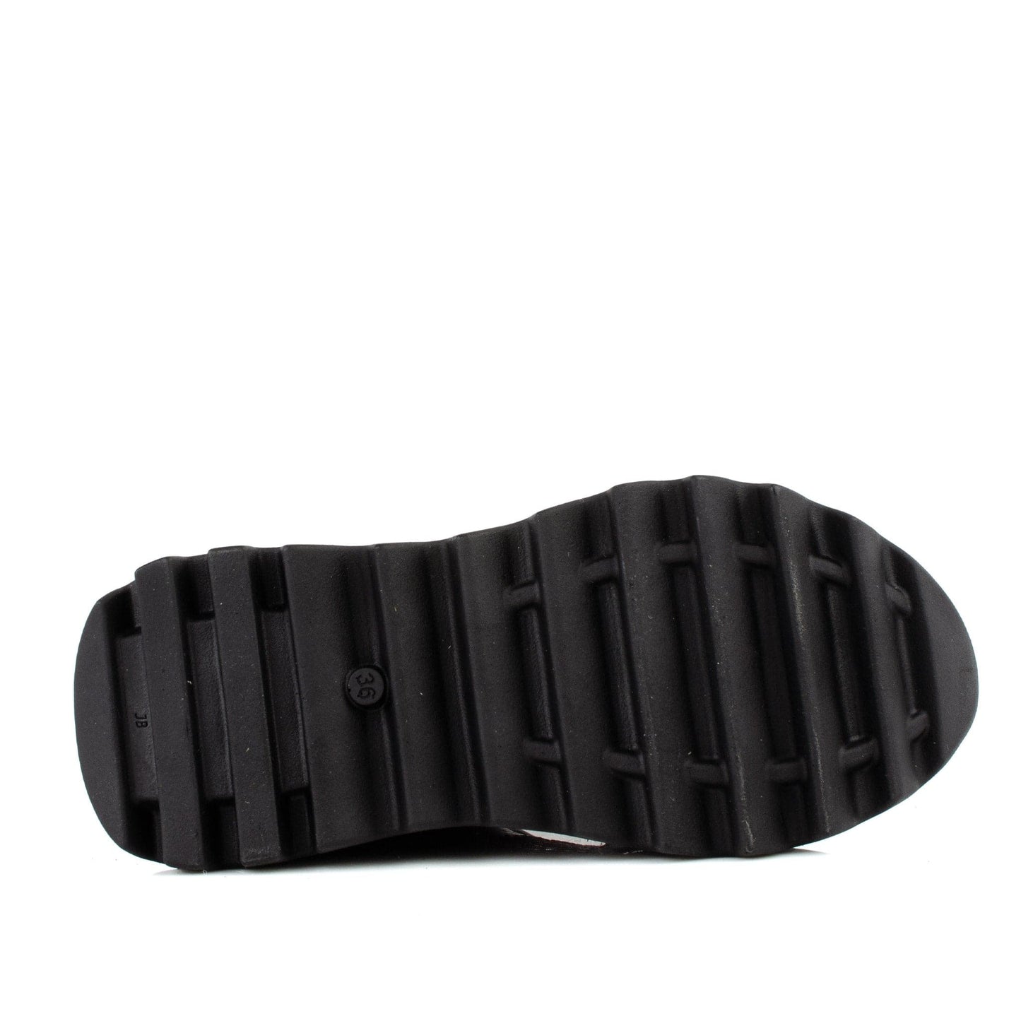 DARIS ДАМСКИ ОБУВКИ Дамски кожени сникърси в бордо и черно с платформа w652