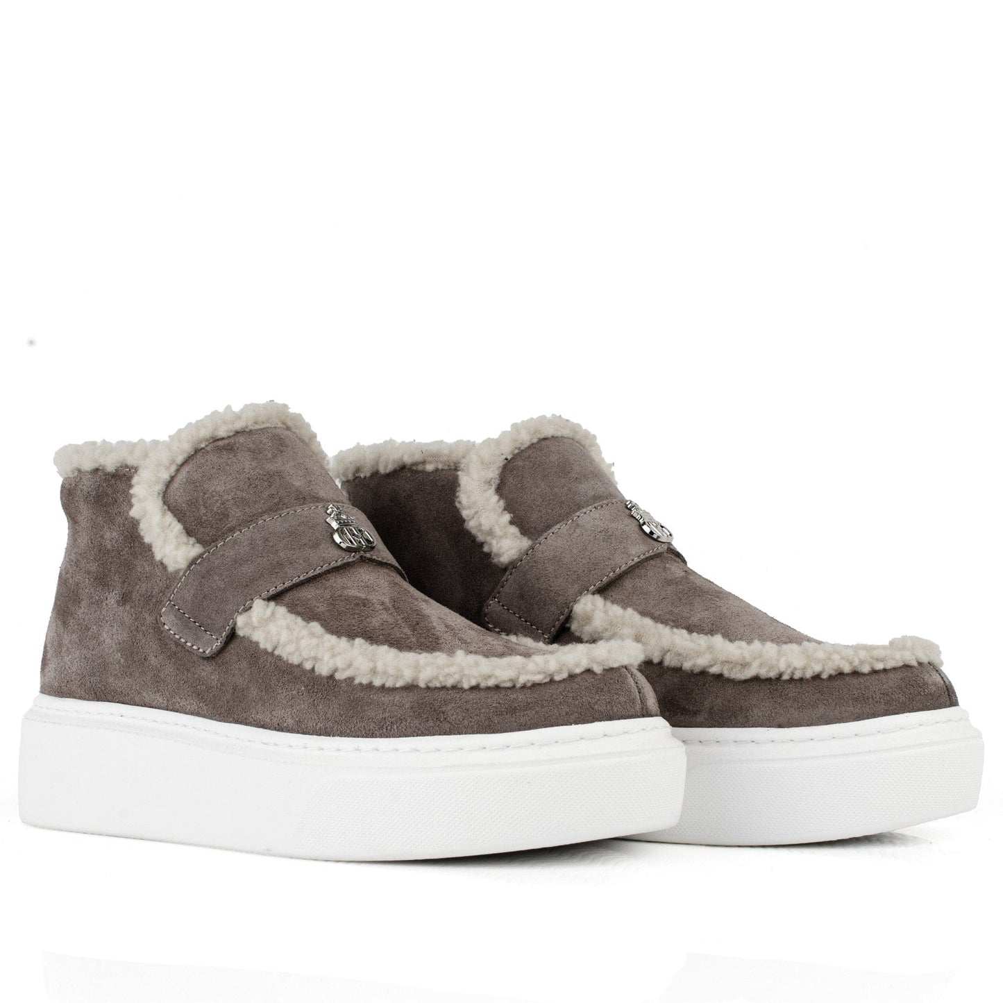 DARIS ДАМСКИ ОБУВКИ Ежедневни дамски велурени обувки в бежово w653