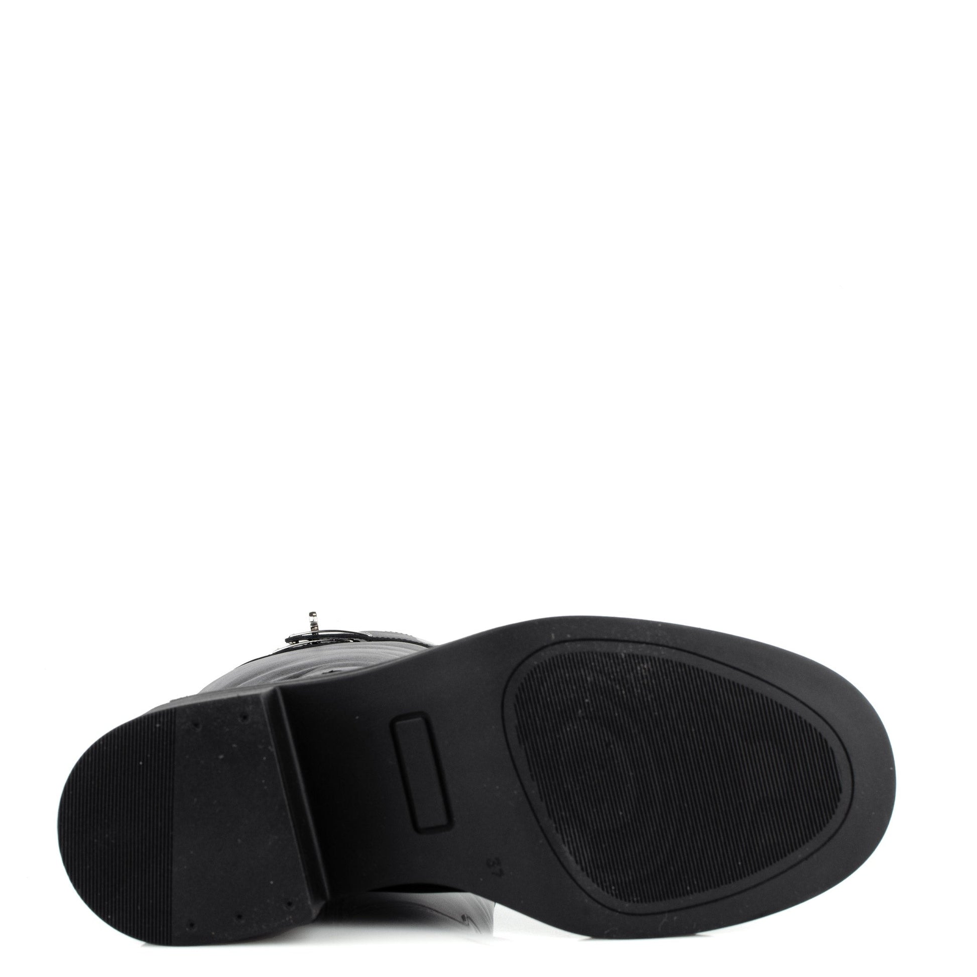 DARIS ДАМСКИ ОБУВКИ Дамски кожени ботуши в черно w656