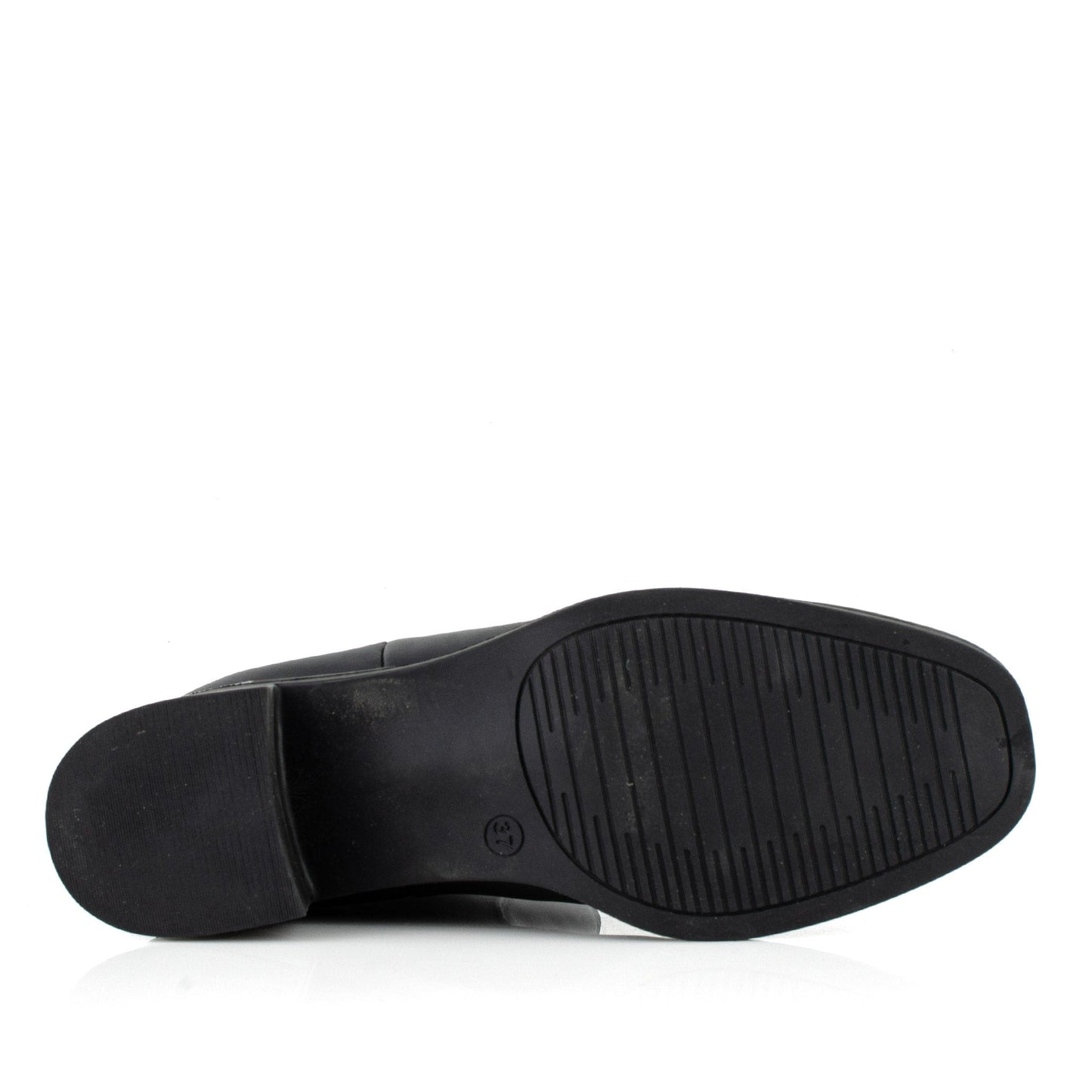 DARIS ДАМСКИ ОБУВКИ Дамски кожени боти с ластик в тъмносиво w661