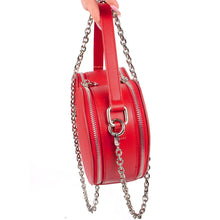 Load image into Gallery viewer, DARIS Handbags червен LOVE BAG SILVER
