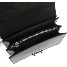 Заредете изображение във визуализатора на галерията – DARIS Handbags черен ДАМСКА КОЖЕНА ЧАНТА VANTAGE
