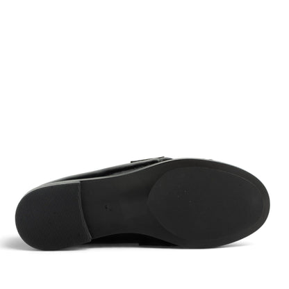 TULIPANO ДАМСКИ ОБУВКИ Дамски черни лоуфъри от еко кожа AE5F BLACK